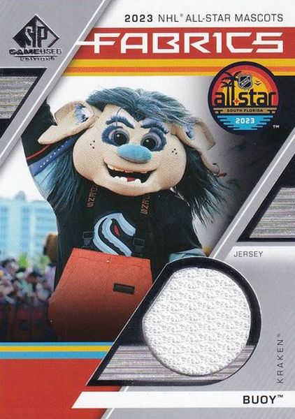 jersey karta BUOY 23-24 SPGU All-Star Mascots Fabrics číslo ASM-BY